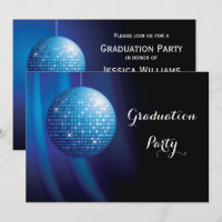 Glamour Abschluss Blue Party Diskothek Ball