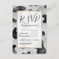 Glamour Black Funkelnd Glitzer Sequins Kuh Printin