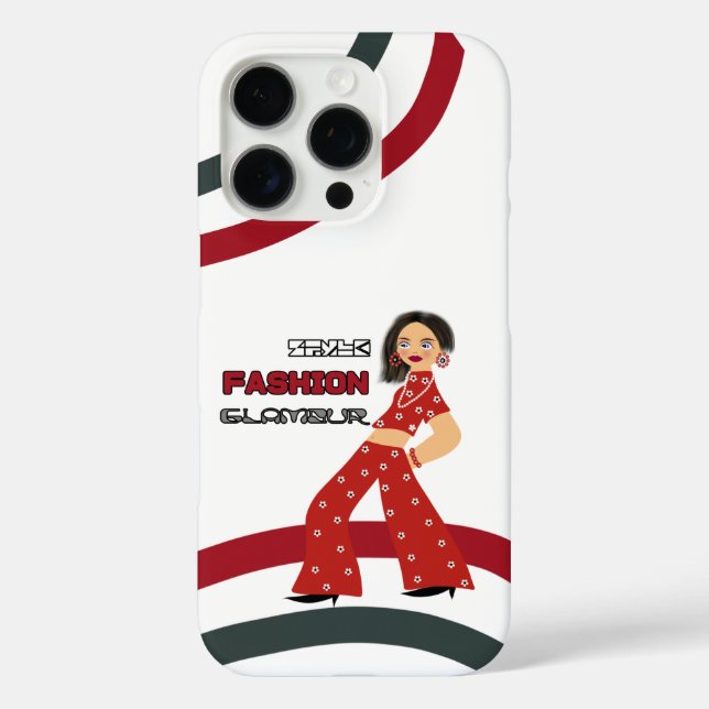 Glamour Case-Mate iPhone Hülle (Rückseite)