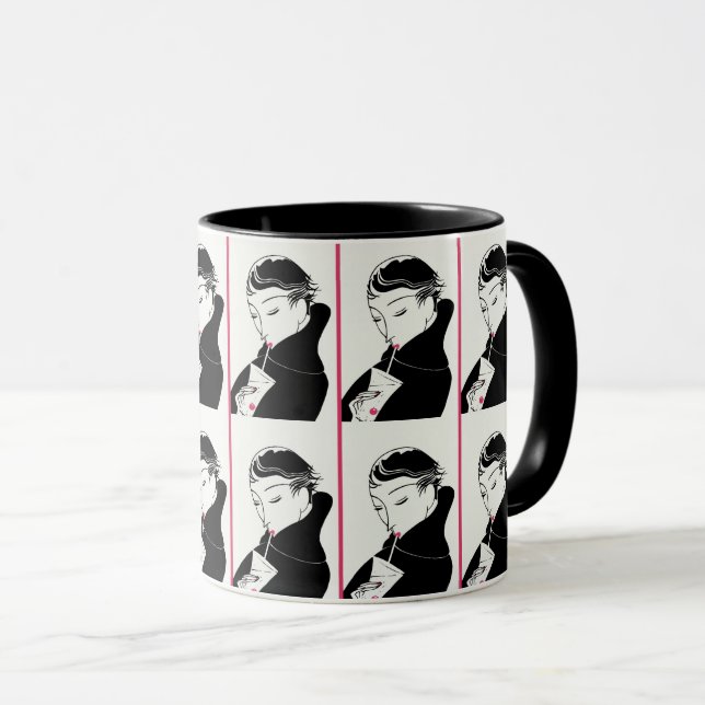 Glamour Cocktail Vibes Tasse (VorderseiteRechts)
