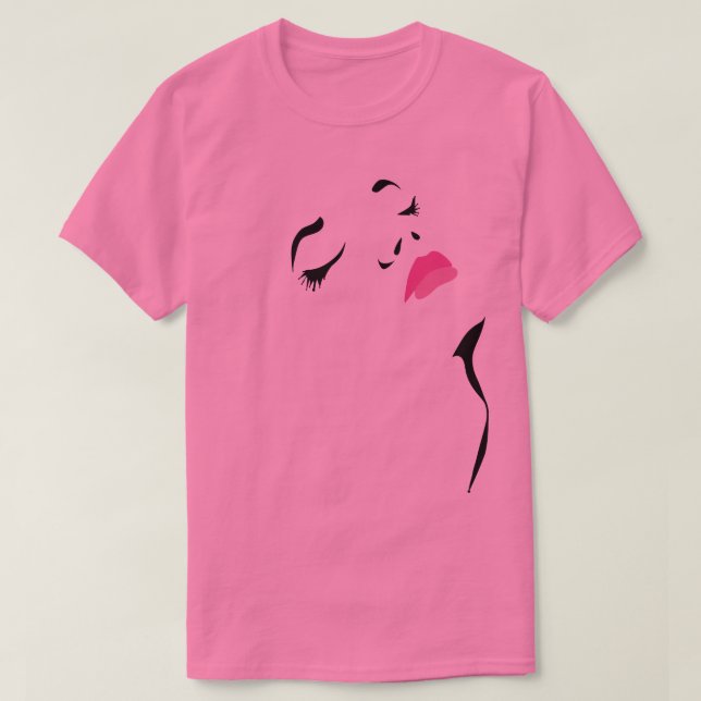 Glamour Face T - Shirt (Design vorne)