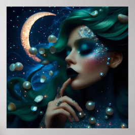 Glamour Fashion Luxus Fantasy Märchen Foto Poster