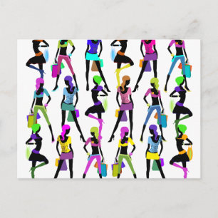 Glamour Girls Postkarte