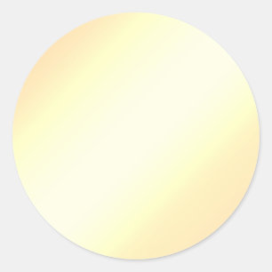 Glamour Gold Folien-Optik Blanko Elegante Chic Auf Runder Aufkleber