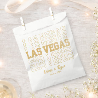 Glamour Gold Glitzer Las Vegas Gastgeschenk Hochze Geschenktütchen