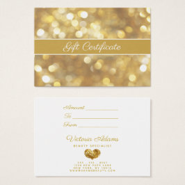Glamour Gold Glitzern | Salon Gift Certificate