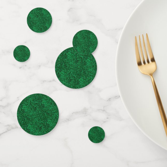 Glamour Green Glitzer Konfetti (Gruppe)
