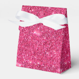 Glamour-heißes Rosa-Glitzer Geschenkschachtel