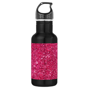 Glamour-heißes Rosa-Glitzer Trinkflasche