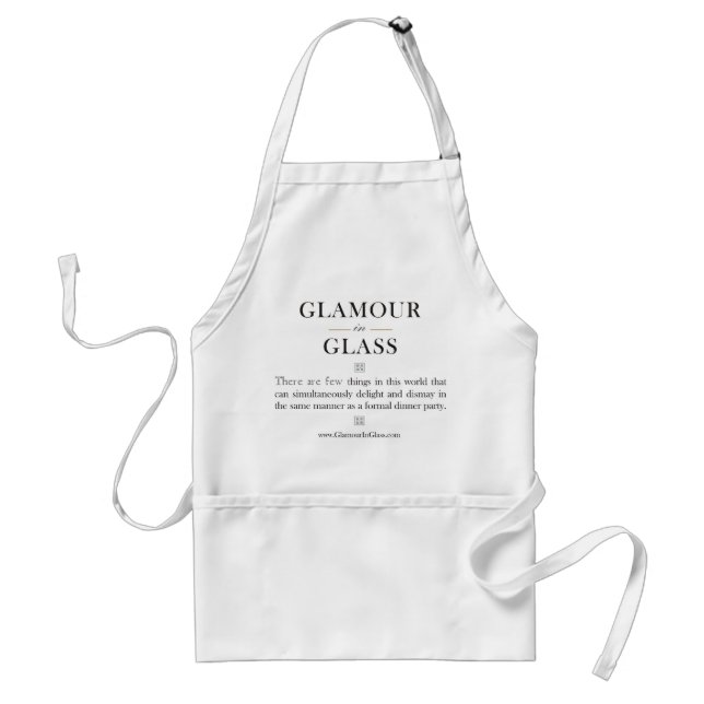 Glamour in der GlasSchürze Schürze (Vorne)