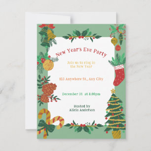 Glamour in der Party Einladung Frames