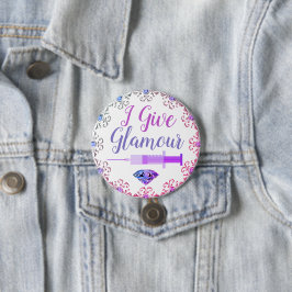 Glamour-Krankenschwester Button