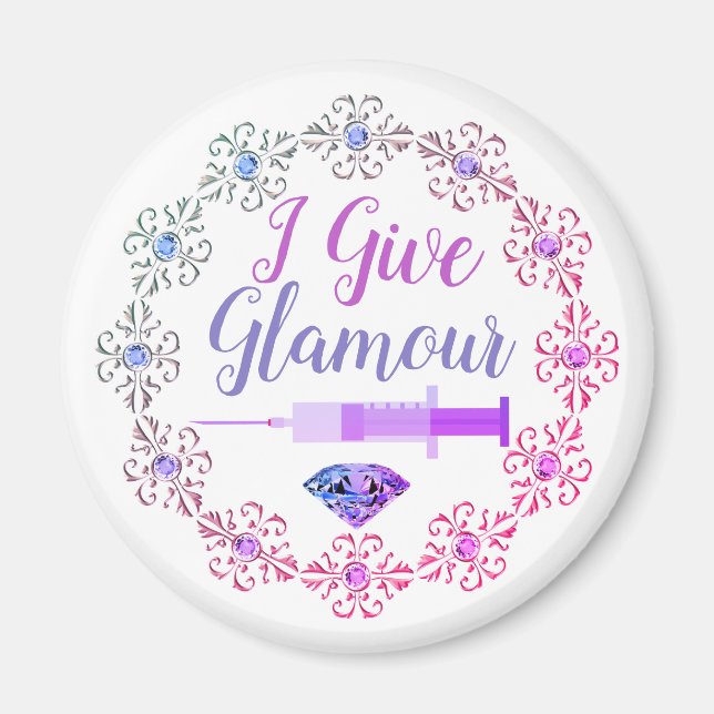 Glamour Krankenschwester erschossen niedliche lust Magnet (Vorne)