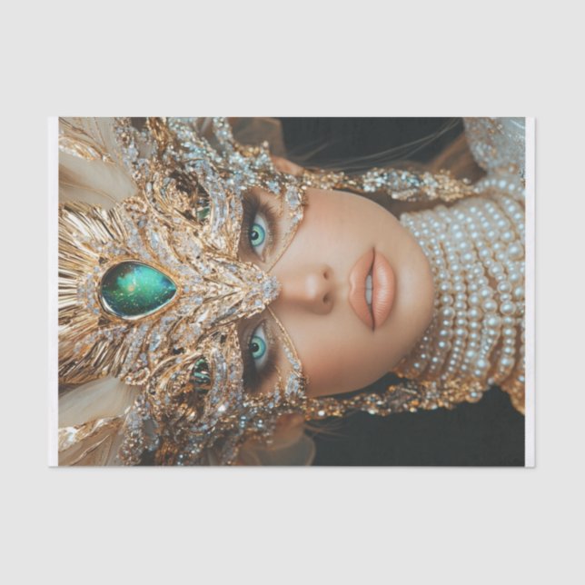 Glamour Ladys12 Seidenpapier (Vorderseite)