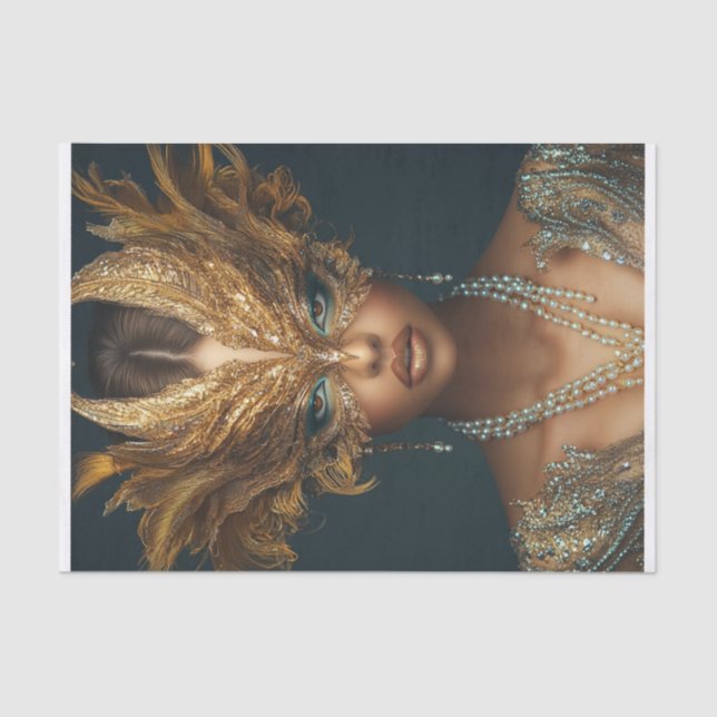 Glamour Ladys5 Seidenpapier (Vorderseite)