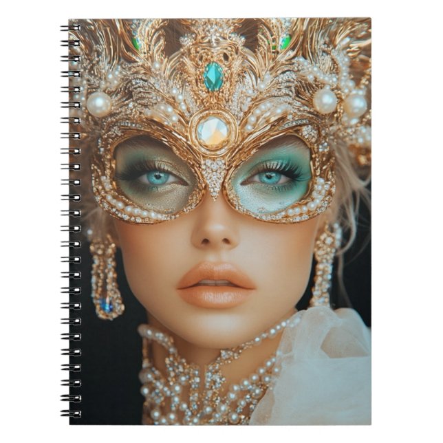 Glamour Ladys Spiral Notebooks16 Notizblock (Vorderseite)