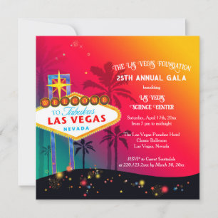 Glamour Las Vegas Annual Wohltätigkeit Gala Einladung