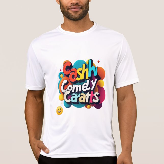 "Glamour Laughs" T-Shirt (Vorderseite)