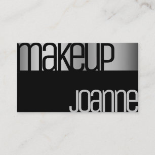 Glamour Luxus Silver Elegant Salon Visitenkarte