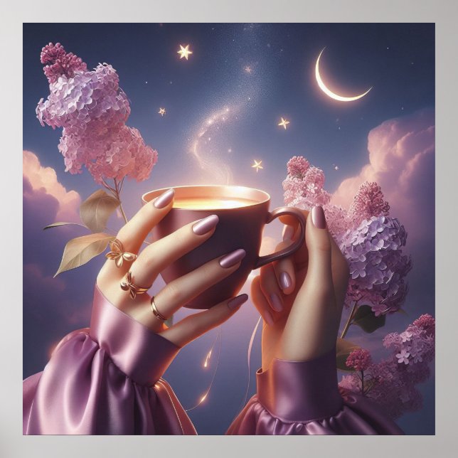 Glamour Mode Luxus Lifestyle Foto Poster (Vorne)