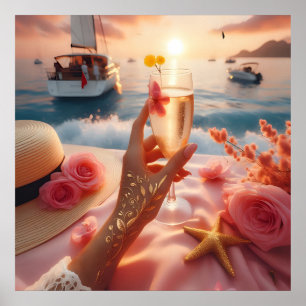 Glamour Mode Luxus Lifestyle Foto Poster