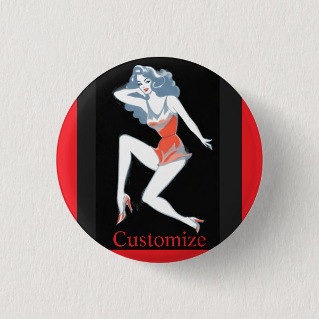 Glamour Model Posing Thunder_Cove Button (Vorderseite)