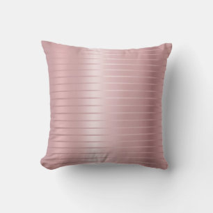 Glamour Modern Elegante Rose Gold Template Kissen