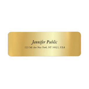 Glamour Moderner, eleganter, moderner, Gold Cursiv