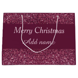 Glamour personalisierte Weihnachtsgeschenke Große Geschenktüte