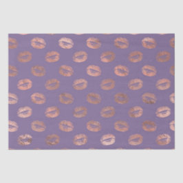 Glamour Rose Gold Found Lavendel Lips Seidenpapier