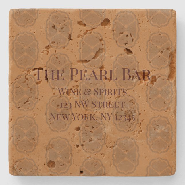 Glamour Steinuntersetzer (Vorderseite)