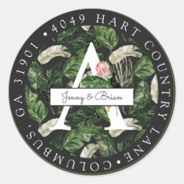 Glamour Summer Greenerity Rücksendeadresse Sticker