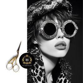 Glamour Vintag Rock Star Decoupage Seidenpapier