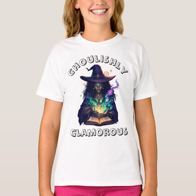 glamourös! Halloween-T - Shirt (Vorderseite)