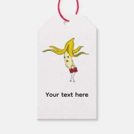 Glamouröse Banane, Bananen-Thema Geschenkanhänger