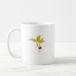 Glamouröse Banane, Bananen-Thema Kaffeetasse