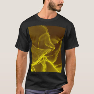Glamouröse Farbflüssigkeit: Marmorfolie. T-Shirt