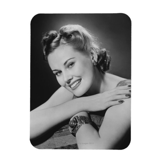 Glamouröse Frau Magnet (Vertikal)