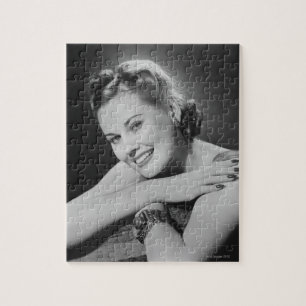 Glamouröse Frau Puzzle