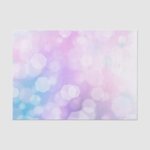 Glamouröse Lila und blaue Glitzern - Bokeh Seidenpapier