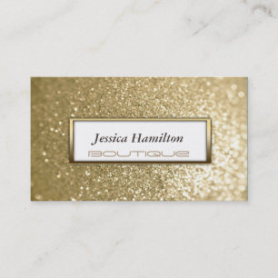 Glamouröse moderne elegante visitenkarte