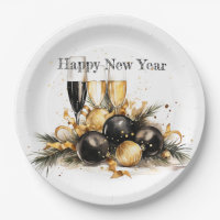🍾 🎉 glamouröse Silvester-Party-Teller 🥂 ✨