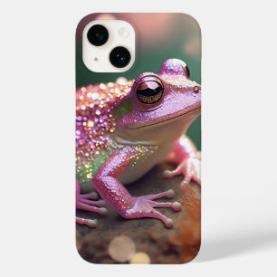 Glamouröser Frosch mit Glitzern Case-Mate iPhone 14 Hülle