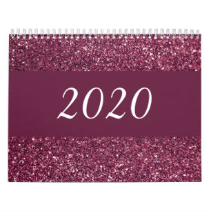 Glamouröser inspirierender Kalender