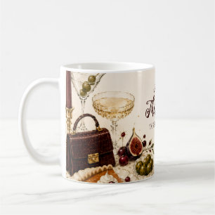 Glamouröser Mädchenabend Friendsgiving Kaffeetasse