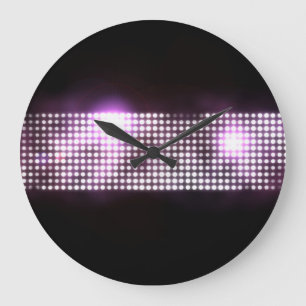 Glamouröses abstraktes Hintergrunddesign. Große Wanduhr