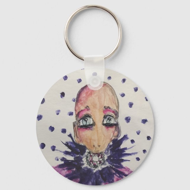 Glamouröses Baby Schlüsselanhänger (Vorderseite)