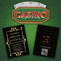 Glamouröses Gold Casino Las Vegas Poker Hochzeit