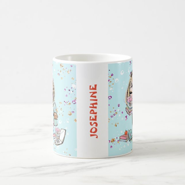 Glamouröses Studentenleben Kaffeetasse (Mittel)