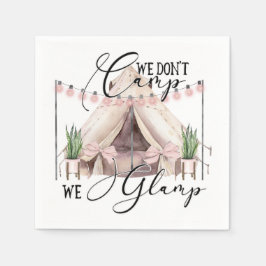 Glamping Camping Serviette